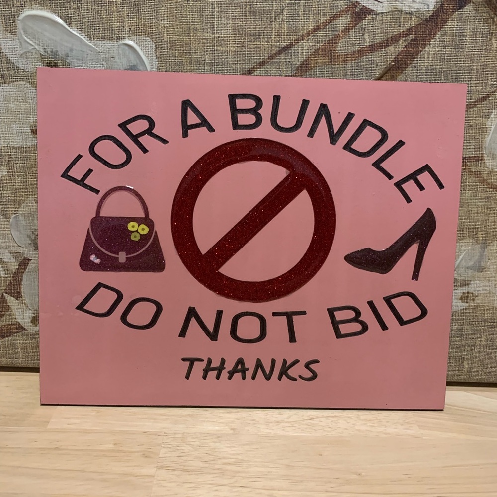 8”x10” Handmade wooden sign - Picture 4 of 5